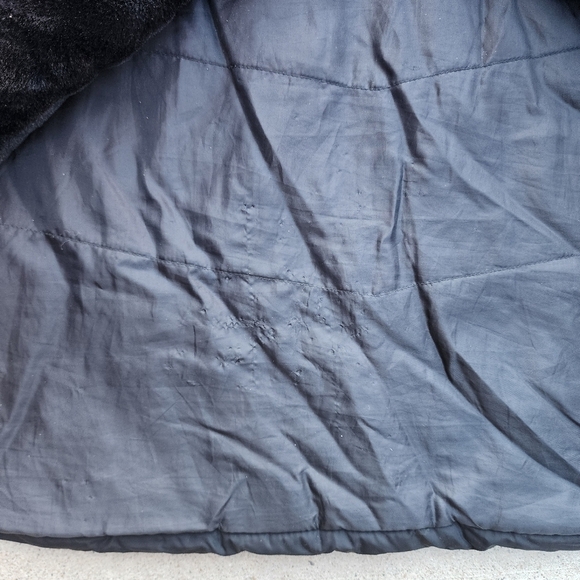 Torrid Black Fit & Flare Hooded Quilted Puffer Coat Women's Plus Size 5X EUC - Picture 8 of 14